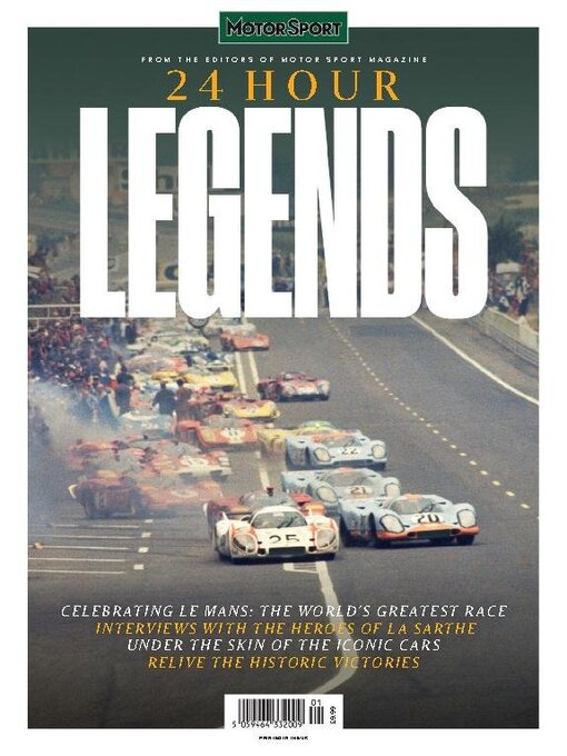 Title details for Motor Sport Magazine Specials by Motorsport Magazine Limited - Available